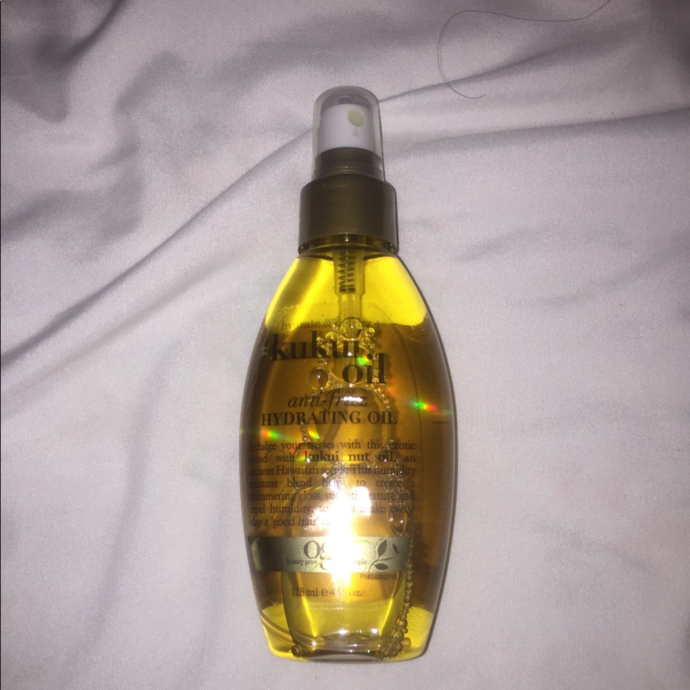 kukui hair oil